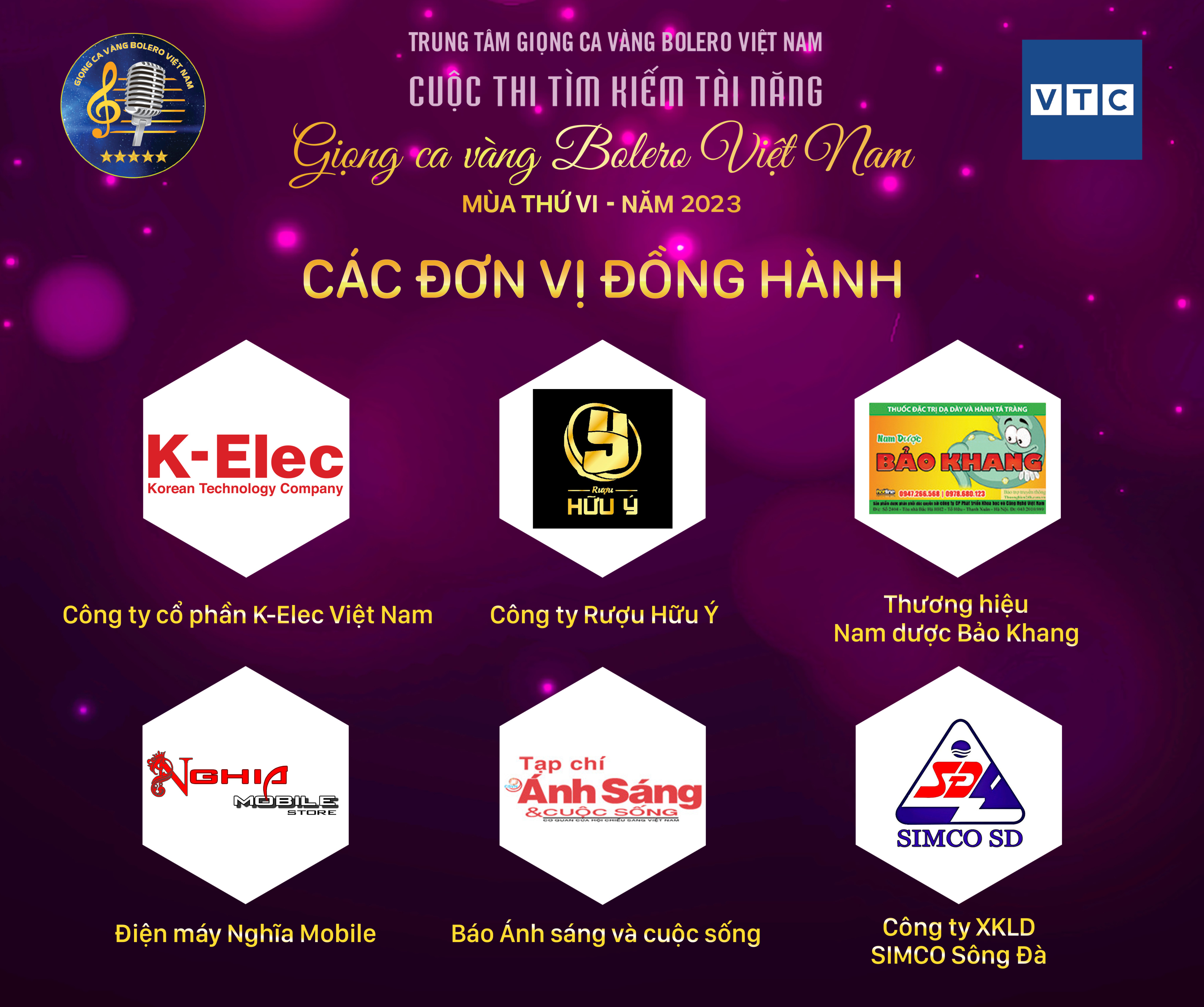 K-Elec Việt Nam đồng hành tài trợ cùng Giọng ca Vàng mùa 6