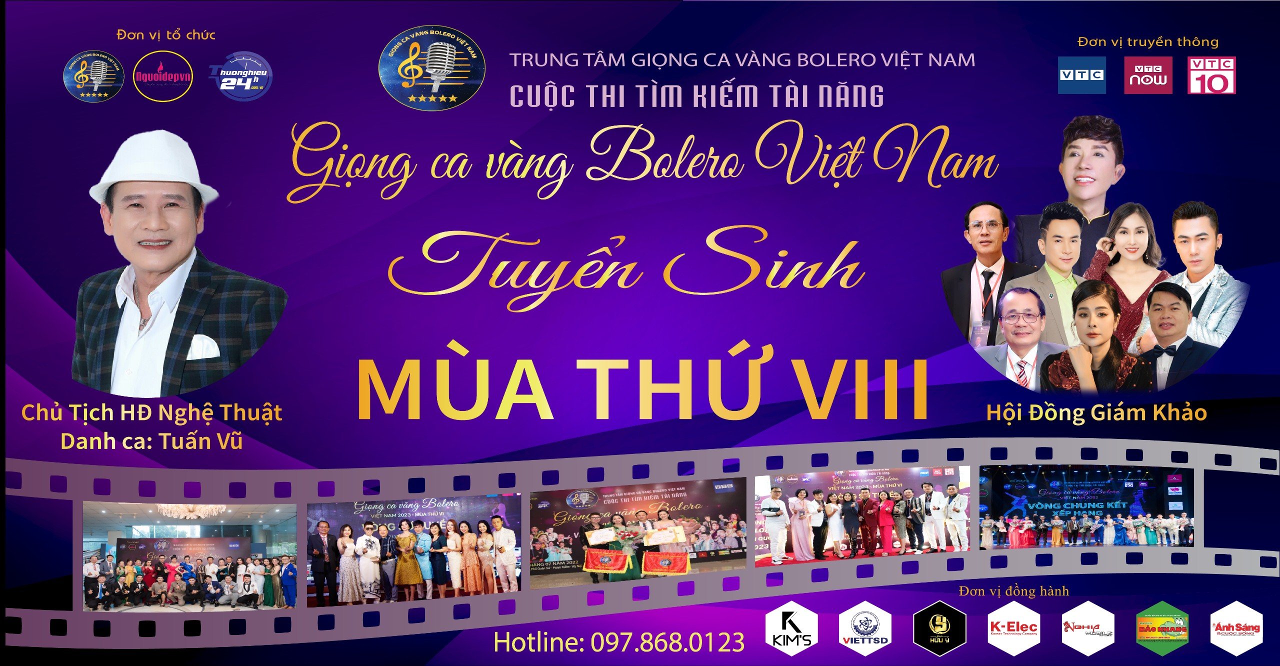 Điều lệ Cuộc thi Tìm kiếm tài năng Giọng ca vàng Bolero Việt Nam mùa VIII