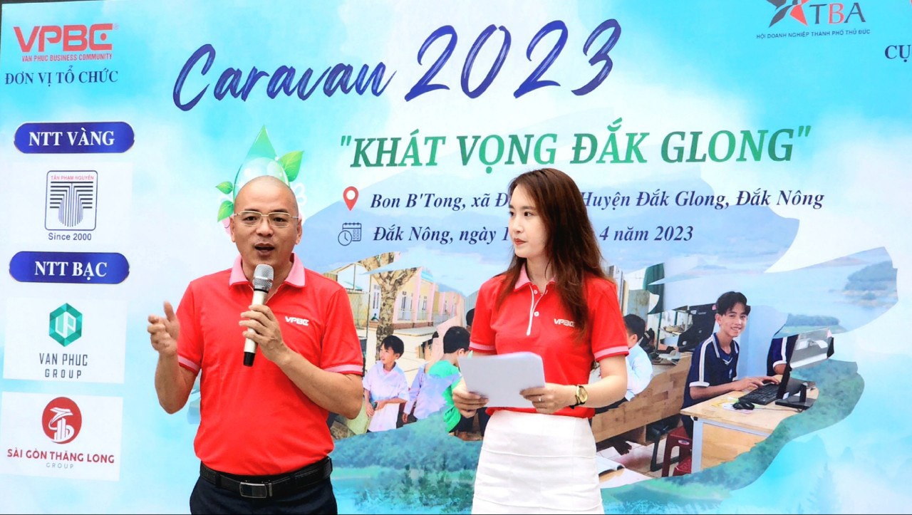  Cộng đồng doanh nhân Vạn Phúc Caravan "Khát vọng Đắk GLong" 2023