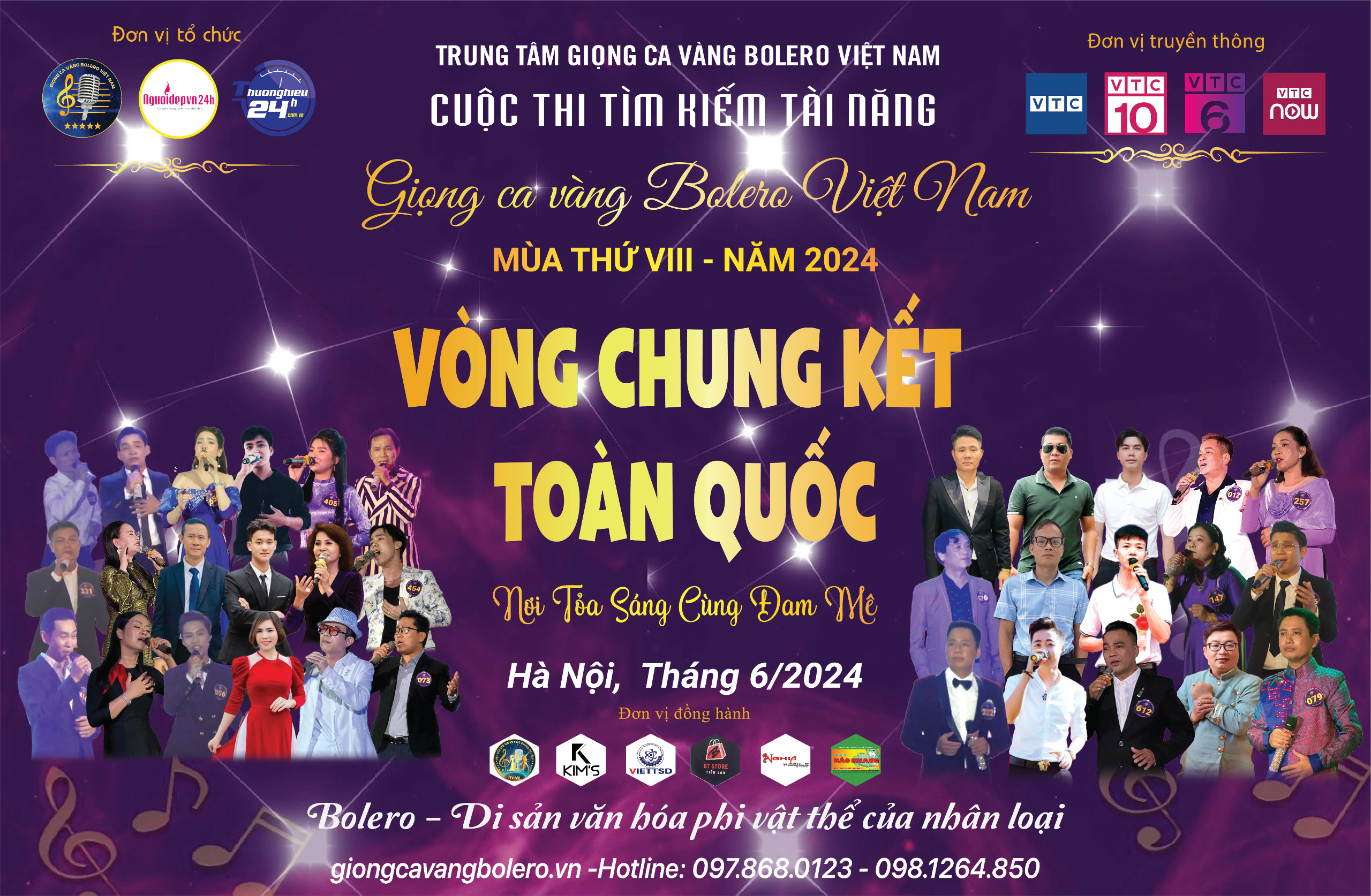 Công bố Top 30 Vòng Chung kết giọng ca Vàng mùa 8