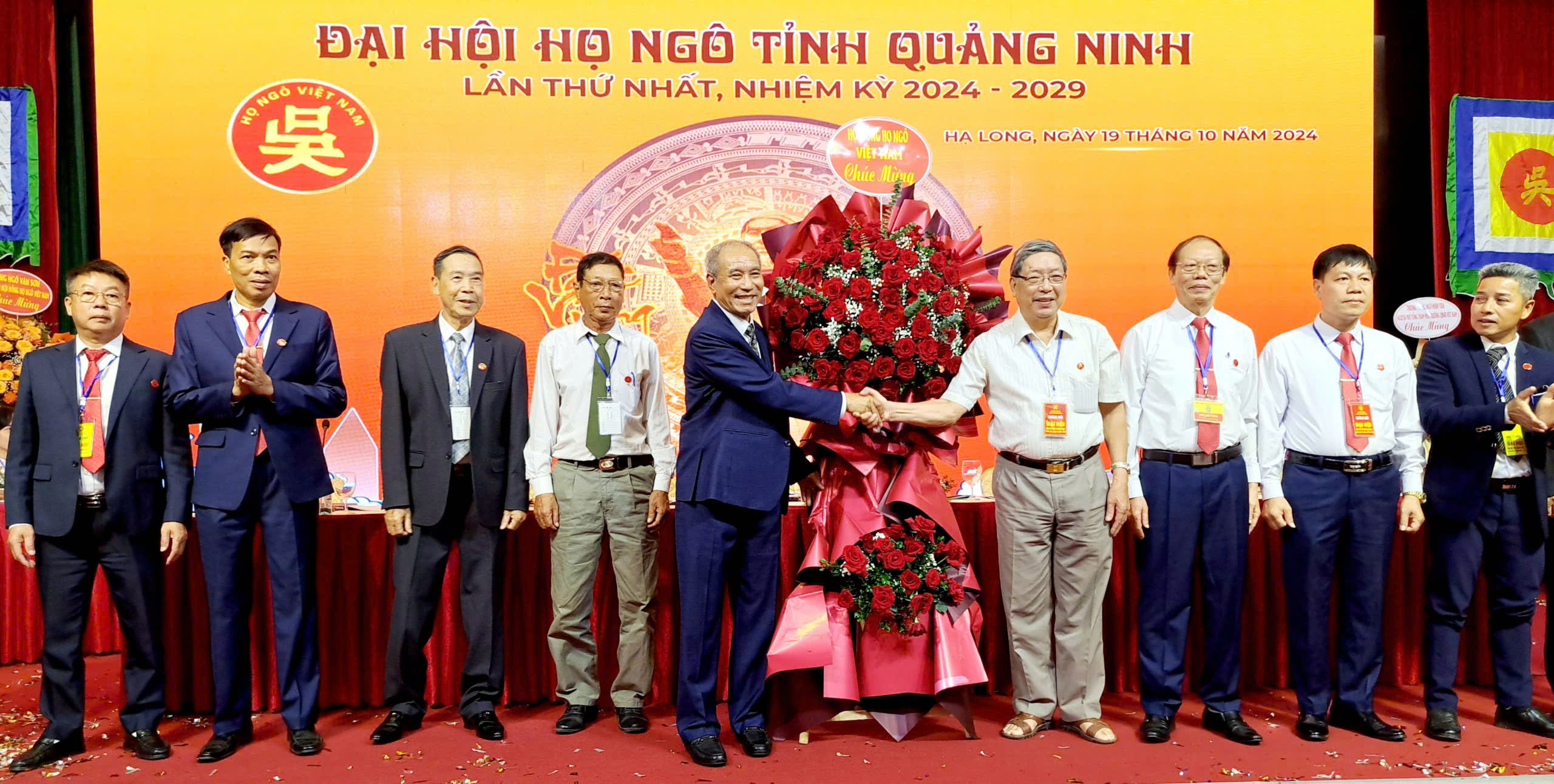 Đại hội họ Ngô Quảng Ninh nhiệm kỳ 2024 - 2029 thành công tốt đẹp