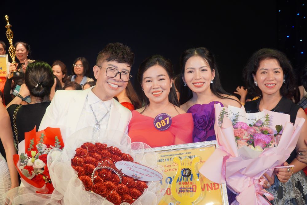 Thanh Thủy xuất sắc giành giải Á Quân 1 Giọng ca Vàng Bolero Việt Nam
