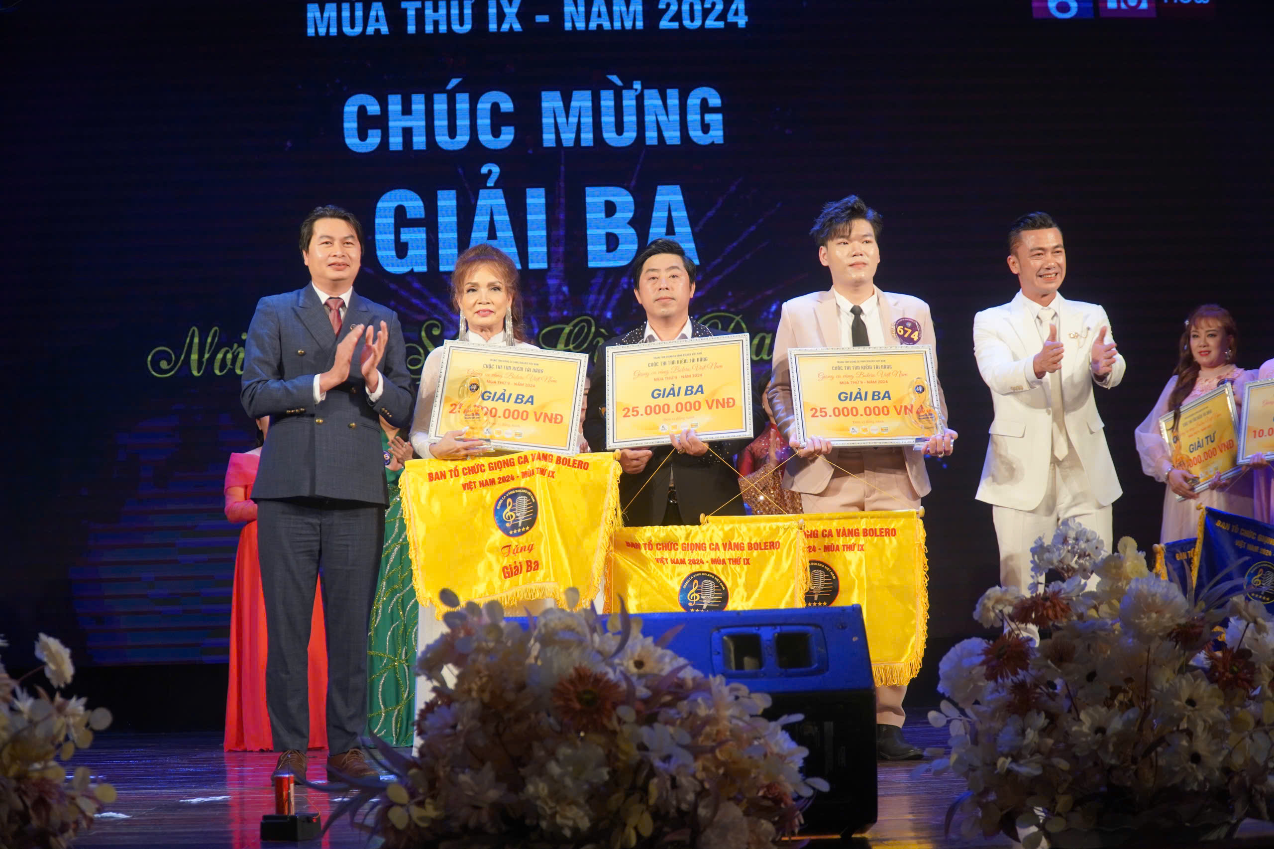 3 giải Ba Giọng ca Vàng mùa 9 đã tìm được chủ nhân