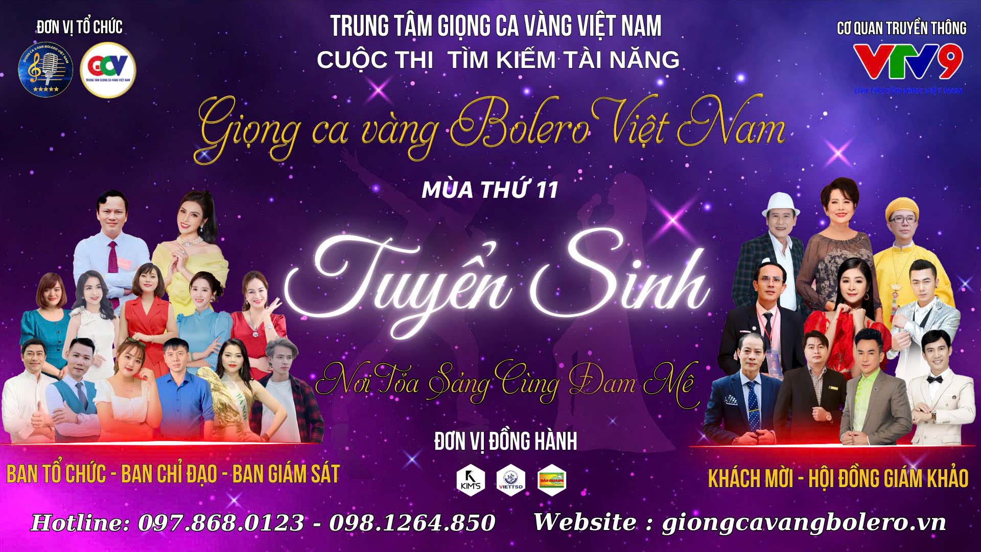 Điều lệ Cuộc thi Tìm kiếm tài năng Giọng ca Vàng Bolero Việt Nam mùa 11