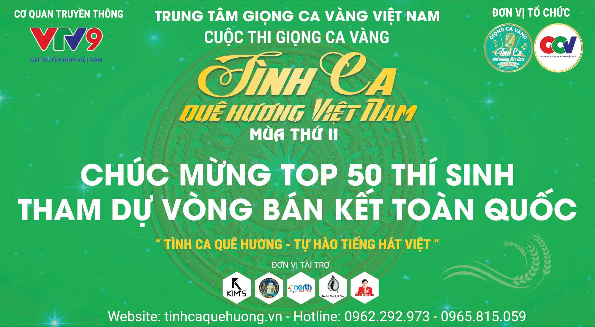 Cuộc đua nóng lên: Lộ diện những gương mặt bước tiếp vào Bán kết Giọng ca vàng Tình ca quê hương mùa II