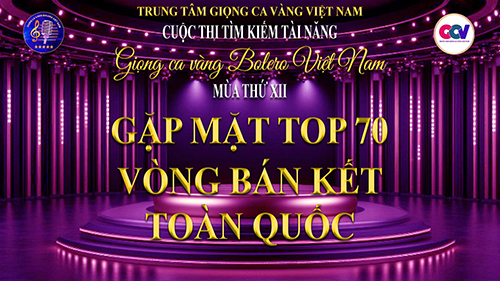 Top 70 Giọng ca Vàng mùa XII họp báo trước thềm vòng Bán kết