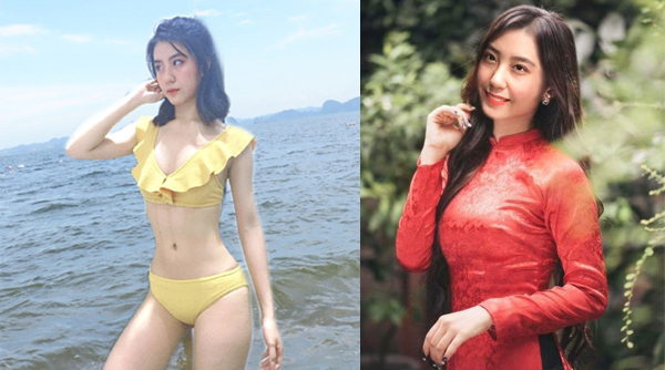 Đường cong nóng bỏng của cô gái tới từ TP Hoa phượng đỏ