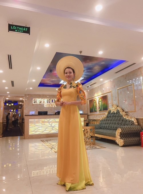 Cô gái có gương mặt xinh đẹp, nho nhã đến từ Thành phố biển Nha Trang