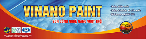 Mái ấm luôn tươi sáng với sơn Vinano